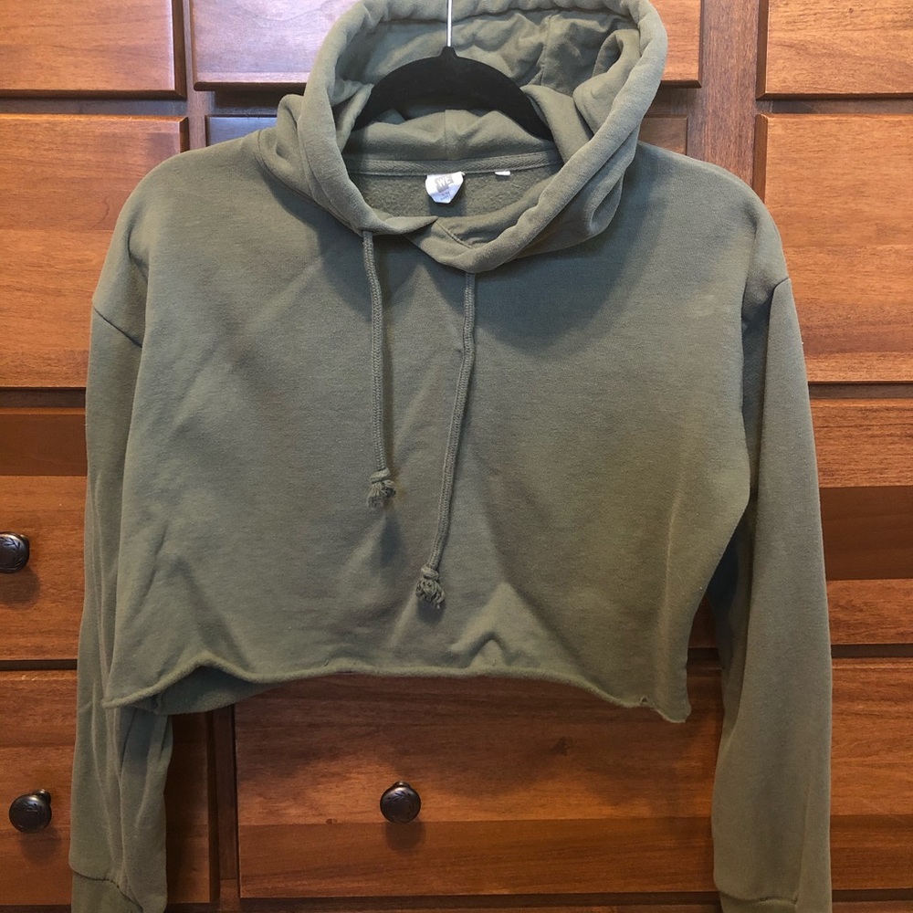Cropped sweatshirt